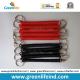 Greenlife Factory Red/Black 2.5*10*120mm Spring String Lanyard w/25mm Split Rings