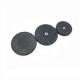 Black Customized Rubber Coated Rare Earth Magnets Black Color Anticorrosive