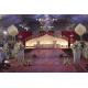 Huge White Outdoor Event Tent , Outdoor Party Tents Wedding Tent with Luxury