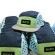 Nylon 5 Panel Camper Hats Breathable Quick Dry Five Panel Running Cap