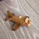 Demountable Handmade Wooden Toys Small Wooden Airplane For Children