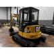 32.7kw Power Used Cat 304 Excavators 4 Ton Second Hand Mini Digger With 0.22m3 Capacity