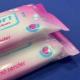 Antibacterial Spunlace Non Woven Wet Wipes For Skin Cleaning