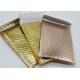 Rose Gold Metallic Bubble Wrap Mailing Envelopes 6x10 Light Weight For Shipping