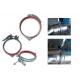 150mm Quick Release Duct Gal Pipe Clamps Pull Ring With Lever Mechanism