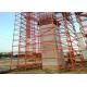 Durable Steel Ringlock Scaffolding System HDG Surface For Tall Building