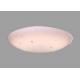 Living Room White Round Ceiling Light φ600mm 56W CCT And Luminaire Adjustable