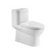 Round Bowl 1.1GPF One Piece Toilets  Siphon Flush 4L