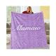 Swil Polyester Printed Flannel Blanket For All Season 240g/Sm