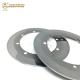 Cardboard Carbide Disc Cutter , Tungsten Carbide Blade Slitter Knives