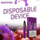 650mAh Refillable E Cigarette 5000 Puffs Grape Flavor Disposable Vape