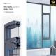 Rust Proof Aluminum Sliding Windows Sound Absorbing Aluminium Sliding Sash
