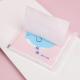 Disposable portable pure cotton facial cotton tissue 10 pcs/bag for face cleaning