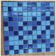 Acid Resistant Glass Marble Mosaic Porcelain Tile 600 X 600mm Customized