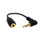 Headset Design Stereo Audio Cable / Audio Jack Cable 1.5 M Customize Length