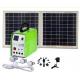 portable solar generator solar home system builted in 300W inverter for AC output