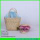 LUDA fashion wholesale handmade wheat straw beach bags handbag