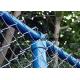 PVC Coated Wire Mesh FencingFlexible Chain Link Fence For Security And Protection