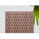 Wood Grain 2mm Thick MDF Pegboard For Product Display