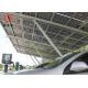 3.0KWp Solar Car Charging Station , Solar Car Parking Shed 2.5m~4m Height