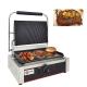 Kitchen Cooking Electric Panini Sandwich Maker with Cast Iron BBQ Grills and Plates