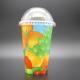32oz Cold Drink Double PE Single Ice Paper Cup  with Lids