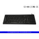 87 Keys Plastic Industrial Keyboard With Optical Touchpad , USB Or PS / 2