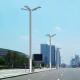 Q355B 6m Galvanized Steel Light Pole For Street Roadway  ISO9001