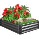 Sturdy Steel 4x3ft Galvanized Raised Garden Beds