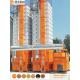 Continuous Flow Grain Dryer , 12T/batch Paddy Boiling And Drying Machine