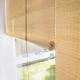 Natural Plain Bamboo Roller Blind Moisture And Mildew Proof Bamboo Blinds