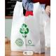 Tint Plastic Biodegradable Shopping Bag Compostable Earth Friendly