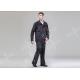 TC 80 / 20  Canvas Dark Gray Heavy Duty Work Suit Bib Pants Jacket With Removable Sleeves
