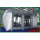 Inflatable Work Tent Waterproof Cutomized Inflatable Air Tent / PVC Inflatable Spray Booth For Car Paint Spraying