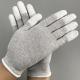 CE White Grey Lint Free 22.5cm ESD Antistatic Gloves