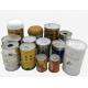 Round Rectangular Metal Tinplate For Cooking Food And Airtight Empty Tin Jar For Food
