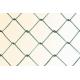 40mm 2.4mm Galvanized PVC Coated Chain Link Fence For Lawn
