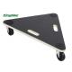 200kg Triangular Plywood Moving Dolly , Furniture Rolling Platform Dolly Mover