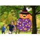 EN71 Recyclable 52pcs Felt Halloween Decorations Outdoors Kit