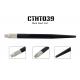 Stainless steel Cool Black 3D Embroidery Microblading Manual Eyebrow Embroidery Pen