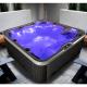 Outdoor Acrylic Marble White Spa Hot Tub For 6 Person High Durability