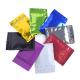 Colorful Small Aluminized Foil Zipper Resealable Packaging Bag For Food And Snack