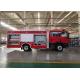 4x2 Drive Standard 8000Kg Water Tanker Fire Fighting Vehicles with Lenghten Cab