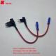Standard Plug Adapter Mini Tap Car Fuse Holder 10A/15A/20A Brass Tin Plating Simple Spiral