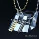 Fashion Top Trendy Stainless Steel Cross Necklace Pendant LPC201