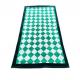 Wholesale High Quality Bath Towel Custom Printed Green Elements Of A Checkerboard Grid 100% Cotton Beach Towel