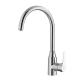388mm 220.4mm Hot And Cold Water Kitchen Faucet Polished Finish
