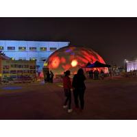 Exhibition Air Tight Inflatable Event Tent For Booth , Inflatable LED Tent