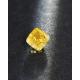 Synthetic Loose Lab Grown Yellow Diamond 2.53ct Cushion Cut With IGI Certificate