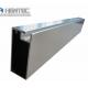 Steel Polished 6061 Extruded Aluminum Profiles For Restaurant GB/75237-2004 Standard